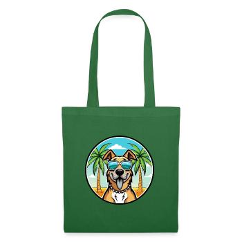 Anatolian Shepherd Dog Breed Cartoon Sunglasses - Tote Bag - evergreen - Front
