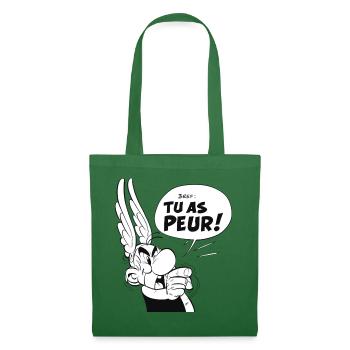 Asterix & Obelix - Asterix 'You're scared!' - Tote Bag - evergreen - Front