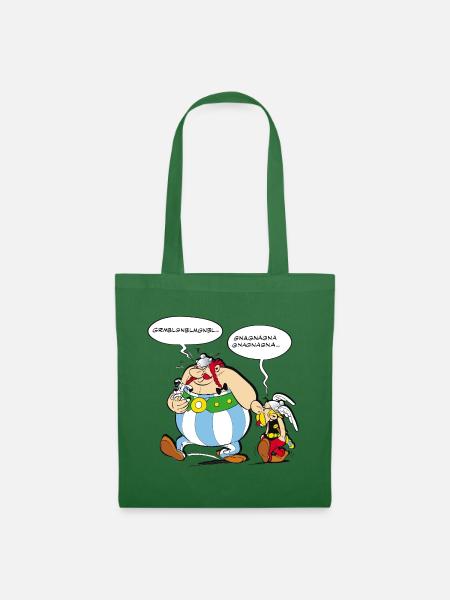Asterix & Obelix Sprechblasen - Stoffbeutel - Fichte