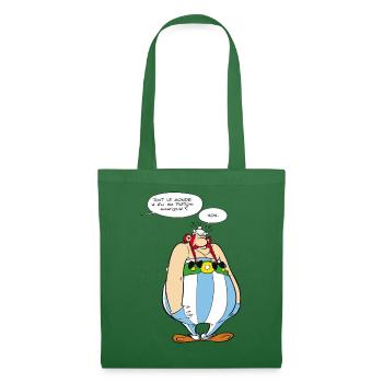 Asterix & Obelix - Obelix Sprechblasen - Stoffbeutel - Fichte - Vorne