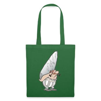 Asterix & Obelix - Obelix with stone - Tote Bag - evergreen - Front