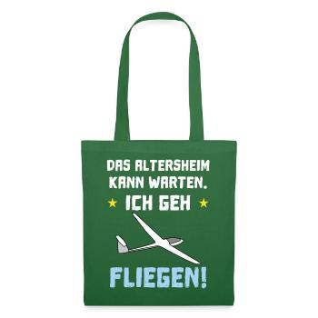 das altersheim kann warten - Stoffbeutel - Fichte - Vorne