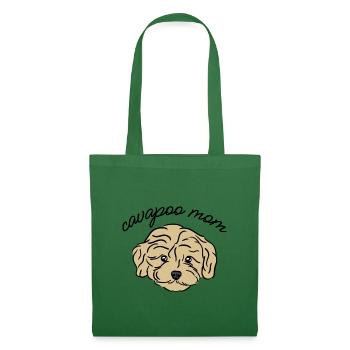 cavapoo mom - Stoffbeutel - Fichte - Vorne