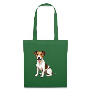 Russell Terrier Hund - Stoffbeutel - Fichte - Vorne