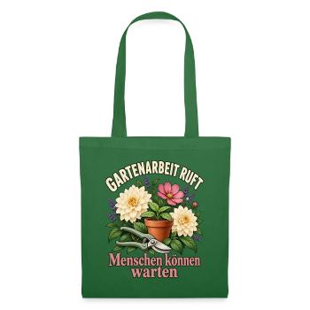Pflanzenliebhaberin Geschenkidee Gärtnerin - Stoffbeutel - Fichte - Vorne