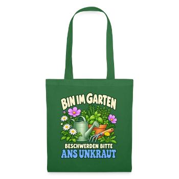 Gärtnerin Geschenkidee Botanik Pflanzenfreunde - Stoffbeutel - Fichte - Vorne