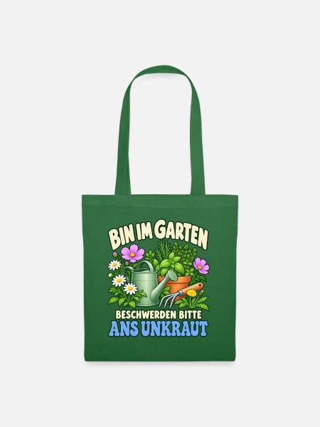 Gärtnerin Geschenkidee Botanik Pflanzenfreunde - Stoffbeutel - Fichte