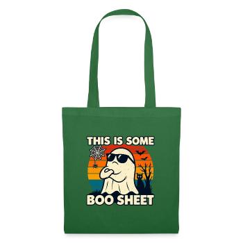 Lustige Halloween-T-Shirts Das ist ein Boo Sheet Ghost - Stoffbeutel - Fichte - Vorne