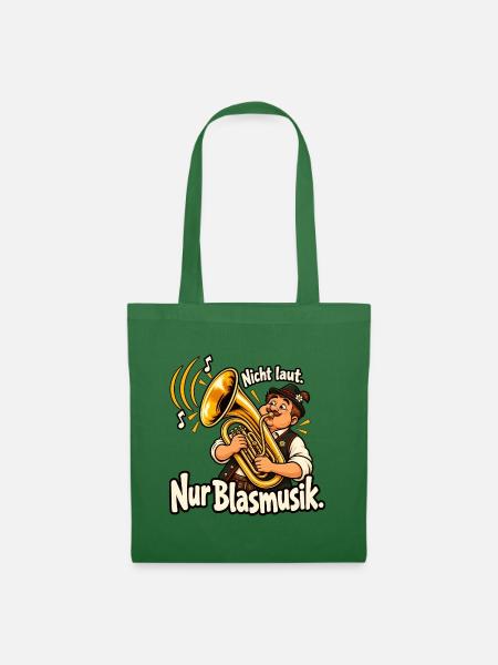 Blasmusik Musikverein Blaskapelle Blasmusiker - Stoffbeutel - Fichte