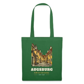 Augsburg 0,88 Euro Jahresmiete - Stoffbeutel - Fichte - Vorne