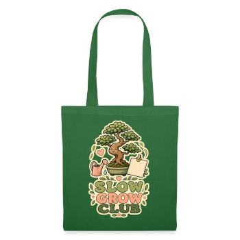 SLOW GROW CLUB Pflanzen - Stoffbeutel - Fichte - Vorne