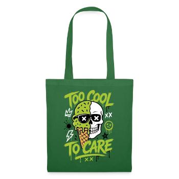 Eis-Totenkopf – Too Cool to Care - Stoffbeutel - Fichte - Vorne