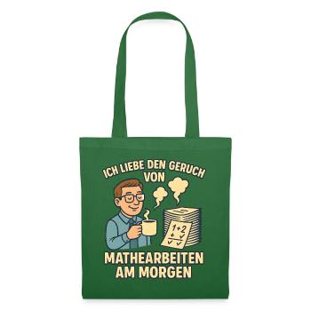 Matheduft am Morgen - Stoffbeutel - Fichte - Vorne