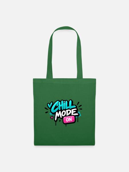 Chillmodus Neon Graffiti - Stoffbeutel - Fichte