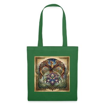 Celtic Phoenix Iris - Stoffbeutel - Fichte - Vorne