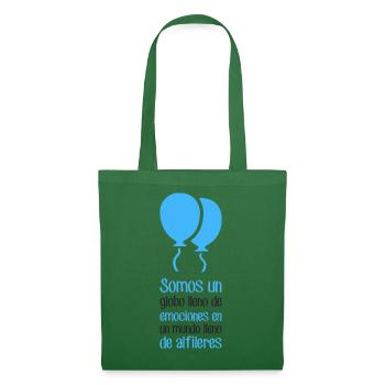 Wir sind ein Ballon voller Gefühle - Stoffbeutel - Fichte - Vorne