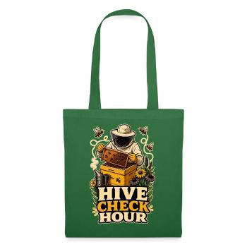 HIVE CHECK HOUR - Stoffbeutel - Fichte - Vorne