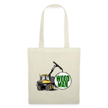 Woodman Spediteur, T-Shirts, Hoodies, Geschenke - Stoffbeutel - Natur - Vorne