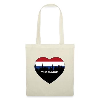 Den Haag Niederlande Flagge Skyline Reise Souvenir - Stoffbeutel - Natur - Vorne