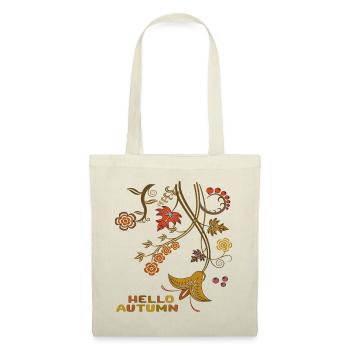 Hello Autumn, Hallo Herbst - Stoffbeutel - Natur - Vorne