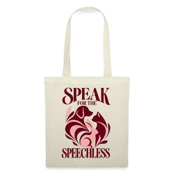 Speak For The Speechless - Stoffbeutel - Natur - Vorne