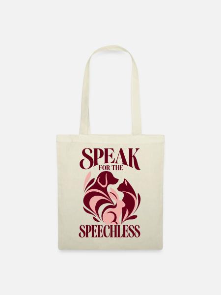 Speak For The Speechless - Stoffbeutel - Natur