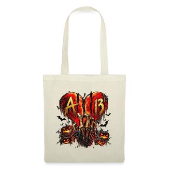 Gothic Heart Halloween – Dark Streetwear - Stoffbeutel - Natur - Vorne