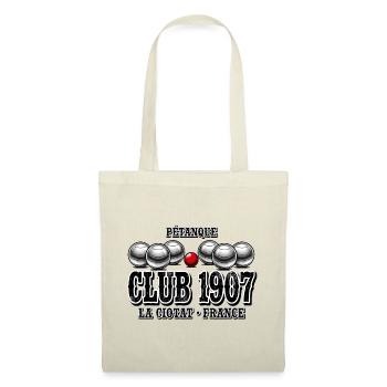 Pétanque, Bowlingbahn, Pétanque-Club - Stoffbeutel - Natur - Vorne