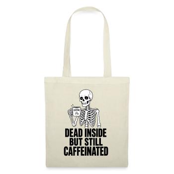 Caffee Skelett Noir - Stoffbeutel - Natur - Vorne