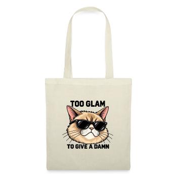 Cool Cat Sunglasses - Stoffbeutel - Natur - Vorne