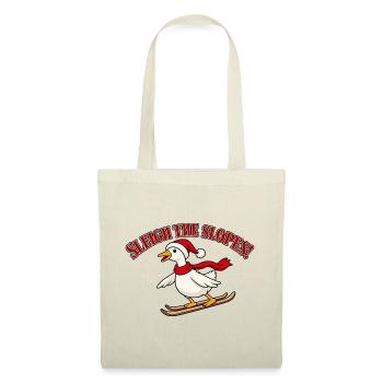 Sleigh The Slopes Ski Duck - Stoffbeutel - Natur - Vorne
