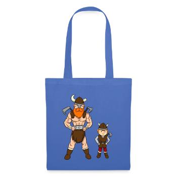 Viking Father Son - Stoffbeutel - Hellblau - Vorne