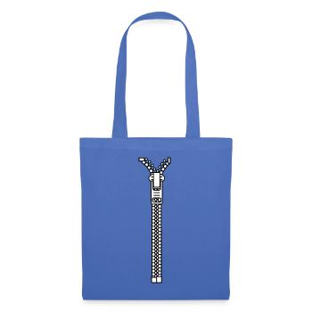 Zipper - Tote Bag - light blue - Front