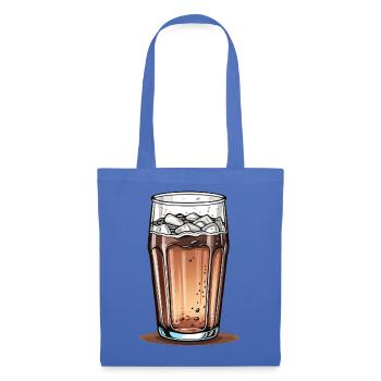 Cola-Glas - Stoffbeutel - Hellblau - Vorne