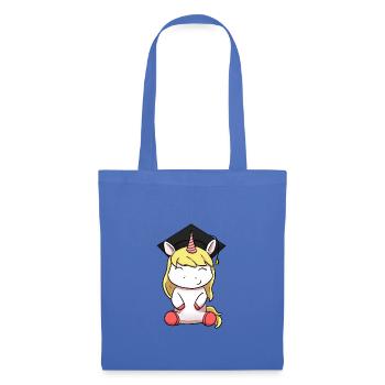 Bachelor Unicorn Graduation - Stoffbeutel - Hellblau - Vorne