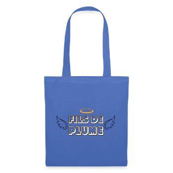 Fils de Plume  - Sac en tissu - bleu pâle - Devant
