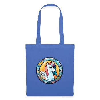 ponny buntes Buntes Cartoon-Kawaii-Tier - Stoffbeutel - Hellblau - Vorne