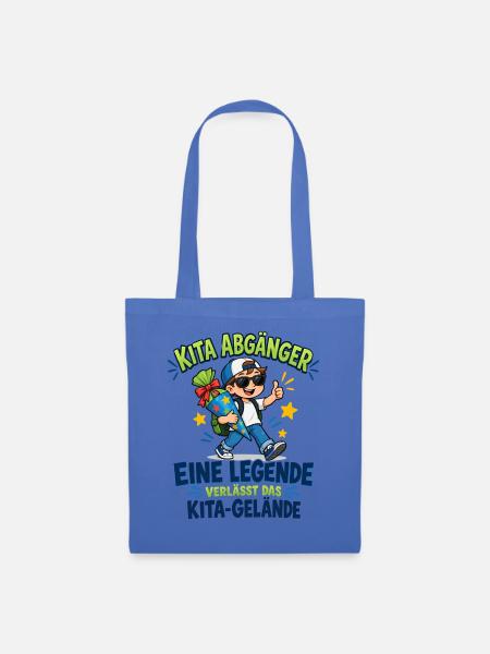 Kita Abgänger Legende - Stoffbeutel - Hellblau