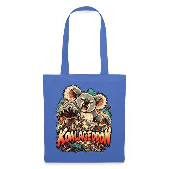 Riesige Koala-Kaiju-Haus Chaos-Tierkunst - Stoffbeutel - Hellblau - Vorne
