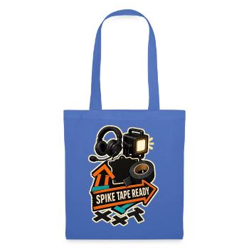 SPIKE TAPE READY - Stoffbeutel - Hellblau - Vorne