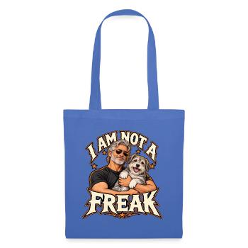 Ich bin kein Freak - Stoffbeutel - Hellblau - Vorne