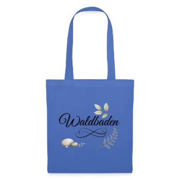 Waldbaden Natur Entspannung - Stoffbeutel - Hellblau - Vorne