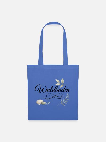 Waldbaden Natur Entspannung - Stoffbeutel - Hellblau