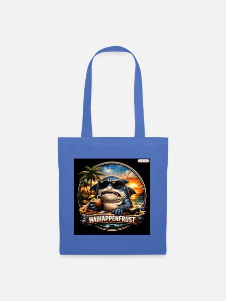 HaiHappenFrust Strandshark - Stoffbeutel - Hellblau
