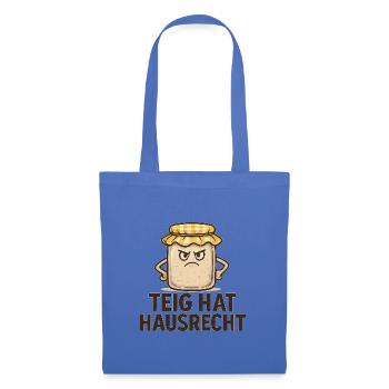 Geschenk für Sauerteig-Anfänger mit Humor - Stoffbeutel - Hellblau - Vorne