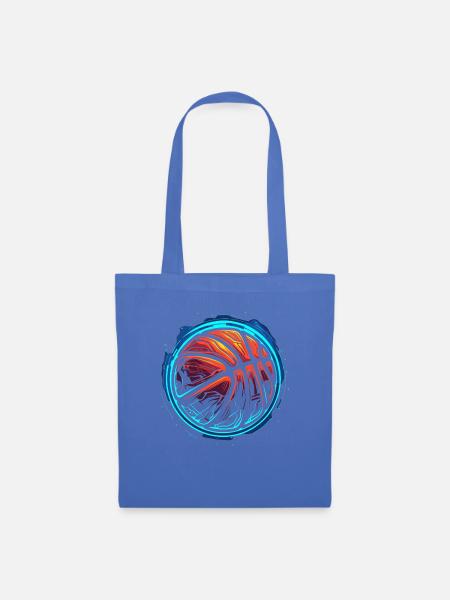 Basketball Ball Steamwave - Stoffbeutel - Hellblau