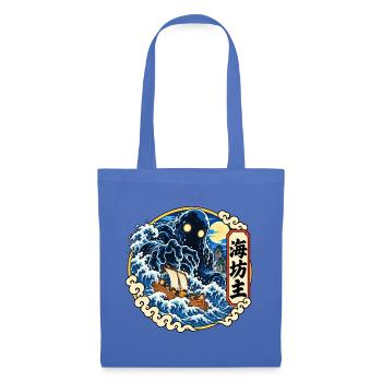 Die Umi-Bozu, ein Schiffbruch-Yokai der Meere - Stoffbeutel - Hellblau - Vorne