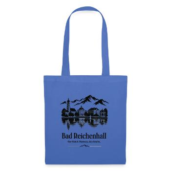 Bad Reichenhall Alpensee Panorama - Stoffbeutel - Hellblau - Vorne