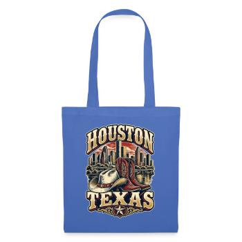Texas Western Skyline Vintage - Stoffbeutel - Hellblau - Vorne