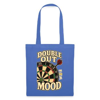 DOUBLE OUT MOOD - Stoffbeutel - Hellblau - Vorne